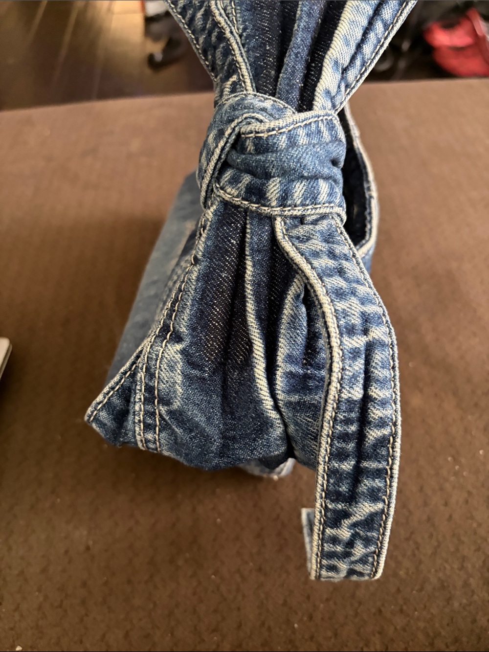 Marc Jacobs Denim The Sack Bag - Blue - Picture 3 of 8